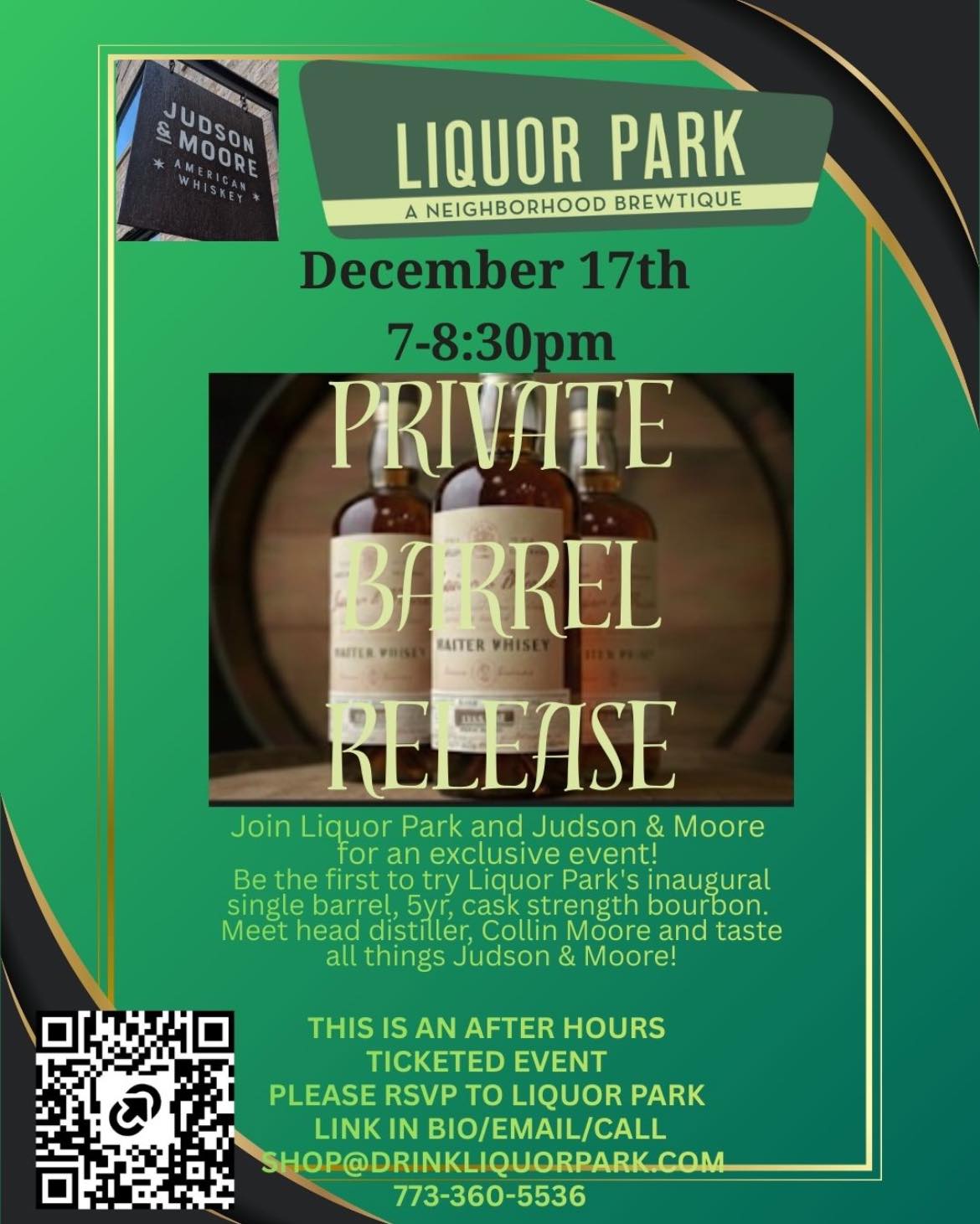 Private barrel release!